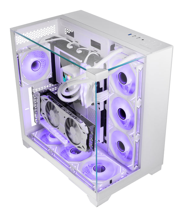 EAN 8435693109624 - Mars Gaming MCVISIONW carcasa de ordenador Midi Tower Blanco imagen 2