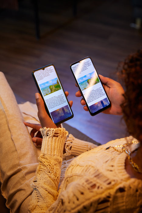 EAN 4894461975443 - TCL 40 NXTPAPER 5G 16,8 cm (6.6") Ranura híbrida Dual SIM Android 13 USB Tipo C 6 GB 256 GB 5000 mAh Negr imagen 21