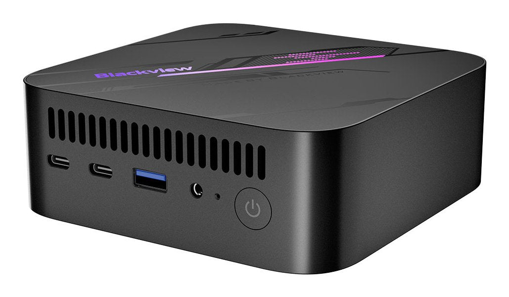 EAN 6931548319429 - Blackview MP100 AMD Ryzen™ 7 5825U 16 GB DDR4-SDRAM 1 TB SSD Windows 11 Pro Mini PC Negro, Gris imagen 1