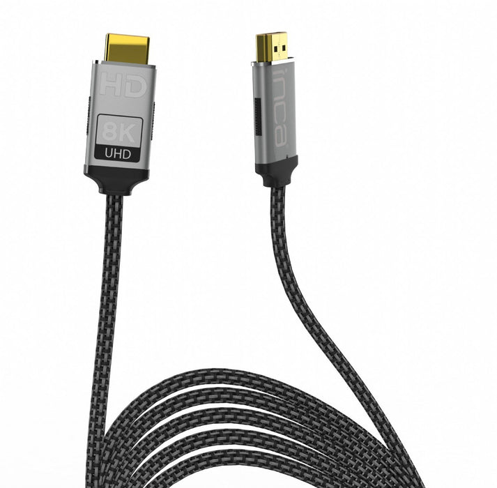 EAN 8681949013577 - Inca IHM-03T cable HDMI 3 m HDMI tipo A (Estándar) Gris imagen 2