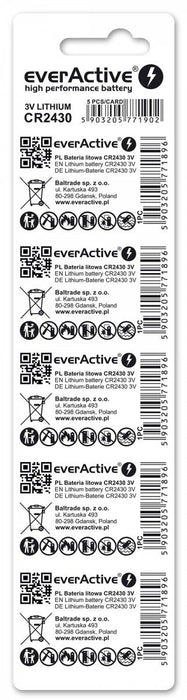 EAN 5903205771902 - Everactive CR24305BL pila doméstica Batería de un solo uso CR2430 Litio imagen 2