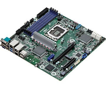 EAN 4710483940125 - Asrock W680D4U placa base Intel W680 LGA 1700 micro ATX imagen 2