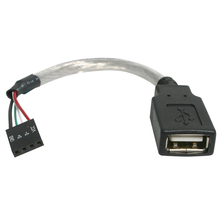 EAN 0065030816953 - StarTech.com USBMBADAPT cable USB 0,152 m Gris imagen 1
