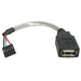 EAN 0065030816953 - StarTech.com USBMBADAPT cable USB 0,152 m Gris imagen 1