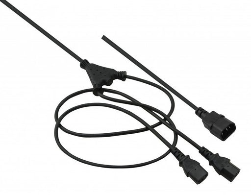 EAN 4005938626731 - Helos 262673 cable de transmisión Negro 2 m C14 acoplador Acoplador C13 2 x imagen 1