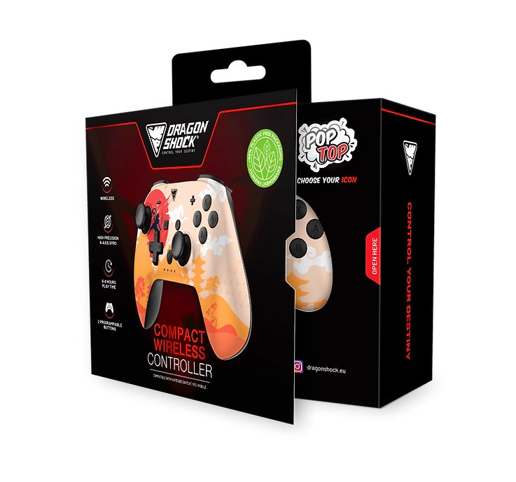 EAN 5425025593057 - Dragonshock PopTop Compact Multicolor Bluetooth Gamepad Nintendo Switch imagen 5