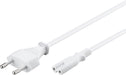 EAN 4040849513268 - Goobay 51326 cable de transmisión Blanco 1,5 m Enchufe tipo C C7 acoplador imagen 2