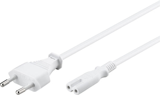 EAN 4040849939877 - Goobay 93987 cable de transmisión Blanco 3 m Enchufe tipo C C7 acoplador imagen 2