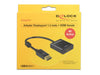 EAN 4043619626076 - DeLOCK 62607 adaptador de cable de vídeo 0,2 m DisplayPort HDMI tipo A (Estándar) Negro imagen 1