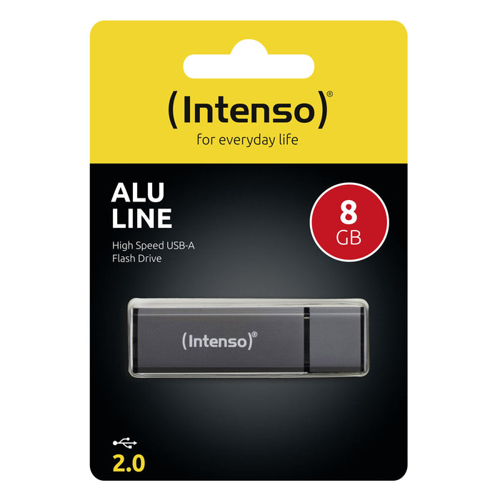 EAN 4034303016259 - Intenso Alu Line unidad flash USB 8 GB USB tipo A 2.0 Antracita imagen 3