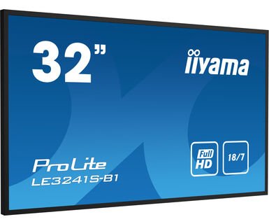 EAN 4948570120918 - iiyama LE3241S-B1 pantalla de señalización Pantalla plana para señalización digital 80 cm (31.5") 350 cd  imagen 2