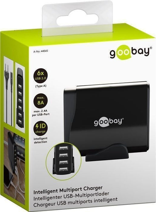 EAN 4040849445651 - Goobay 44565 cargador de dispositivo móvil Teléfono móvil, Smartphone, Tableta Negro Corriente alterna In imagen 6