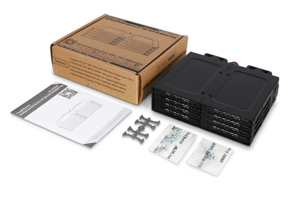 EAN 4711132867039 - Icy Dock MB998IP-B panel bahía disco duro Negro imagen 8