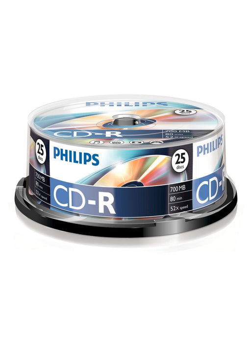 EAN 8710895782258 - Philips CR7D5NB25/00 CD en blanco 700 MB 52x imagen 1