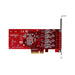 EAN 65030911436 - StarTech.com P10Q4C-USB-CARD tarjeta y adaptador de interfaz imagen 6