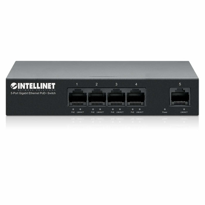 EAN 0766623561792 - Intellinet 561792 switch Gigabit Ethernet (10/100/1000) Energía sobre Ethernet (PoE) Negro imagen 6