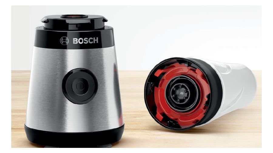 EAN 4242005257508 - Bosch VitaPower MMB2111M licuadora 0,6 L Batidora de vaso 450 W Acero inoxidable imagen 19