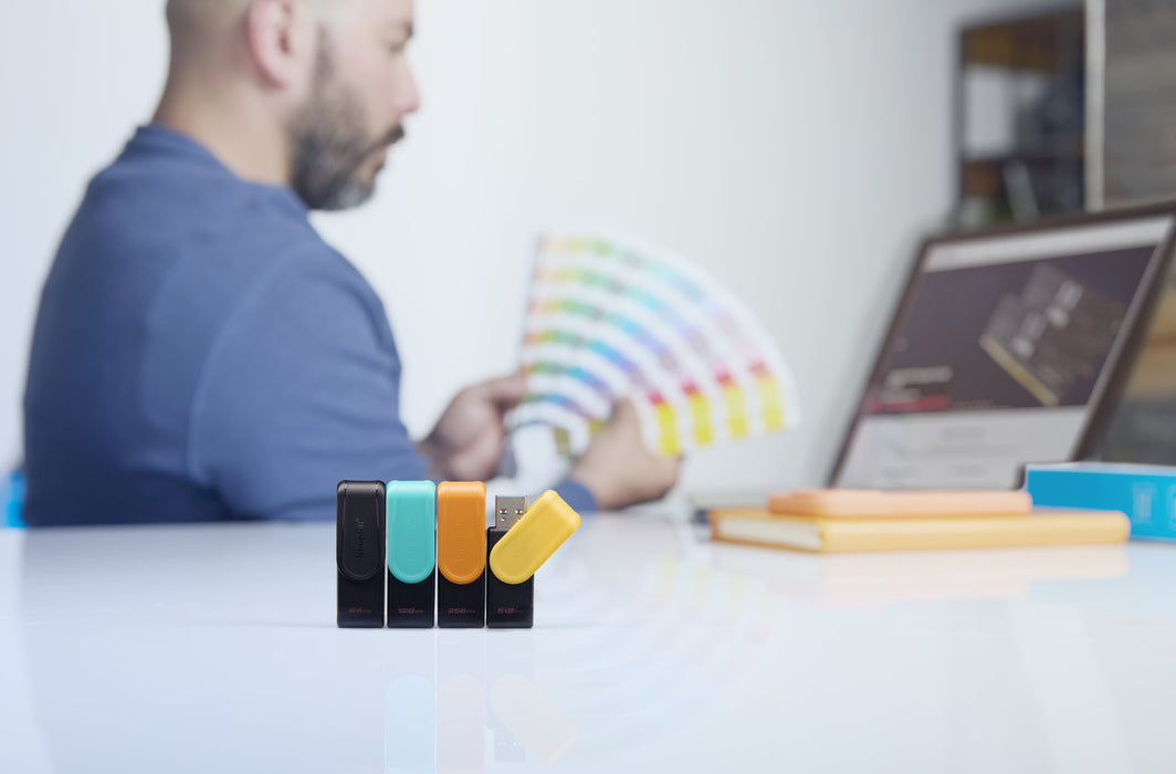 EAN 0740617348736 - Kingston Technology DataTraveler Exodia S unidad flash USB USB tipo A 3.2 Gen 1 (3.1 Gen 1) Negro, Naranj imagen 7