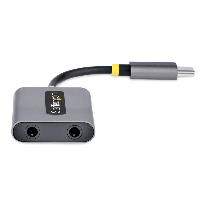 EAN 65030897594 - StarTech.com USBC-AUDIO-SPLITTER divisor de audio Gris imagen 3