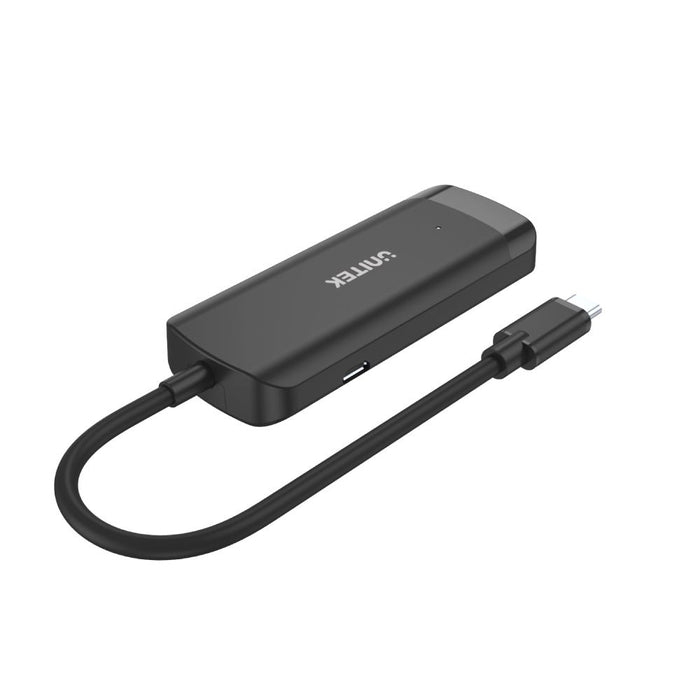 EAN 4894160043900 - UNITEK uHUB Q4+ USB 3.2 Gen 1 (3.1 Gen 1) Type-C 5000 Mbit/s Negro imagen 2
