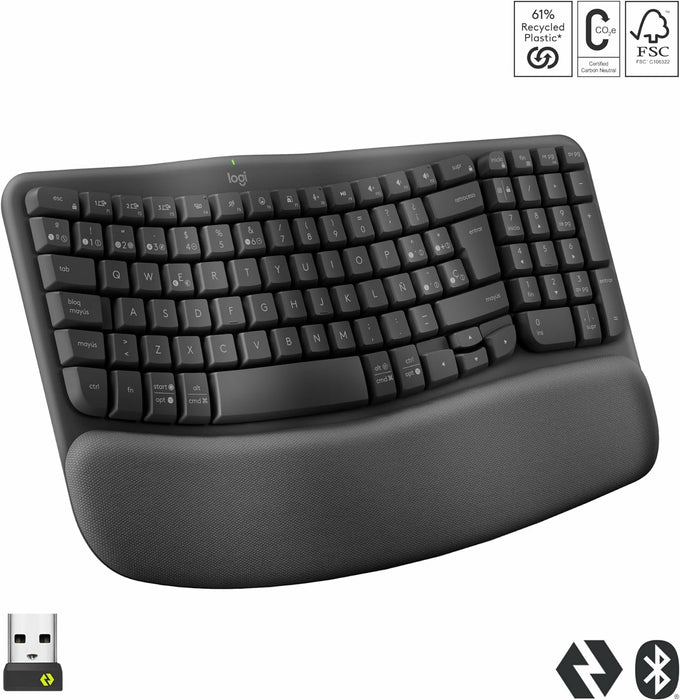 EAN 5099206117204 - Logitech 920-012296 teclado Oficina RF Wireless + Bluetooth imagen 6