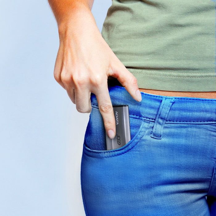 EAN 4711085945570 - ADATA Elite SE880 4 TB USB Tipo C USB 3.2 Gen 2x2 Gris imagen 10