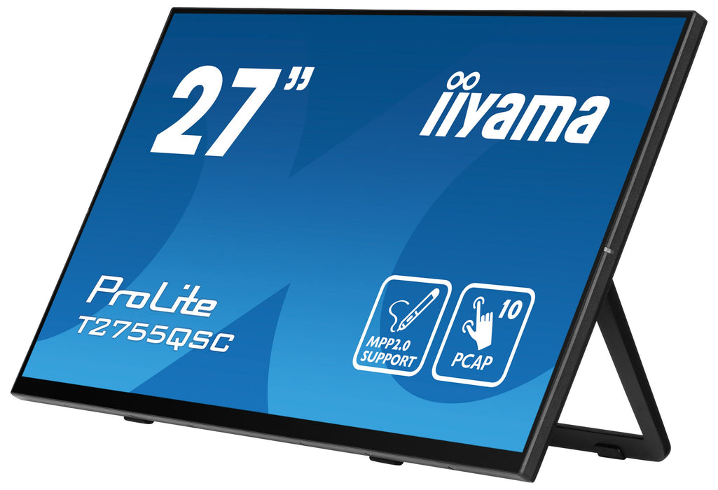 EAN 4948570122981 - iiyama ProLite T2755QSC-B1 pantalla para PC 68,6 cm (27") 2560 x 1440 Pixeles Full HD LCD Pantalla táctil imagen 6