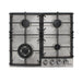EAN 5608475027857 - Haeger PG-4GI.005A hobs Acero inoxidable Integrado 60 cm Encimera de gas 4 zona(s) imagen 1
