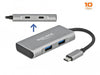 EAN 4043619632602 - DeLOCK 63260 hub de interfaz USB 3.2 Gen 2 (3.1 Gen 2) Type-C 10000 Mbit/s Gris imagen 2