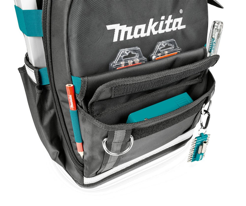 EAN 0088381598668 - Makita E-15481 mochila Mochila de senderismo Negro, Gris, Verde azulado Plástico imagen 5