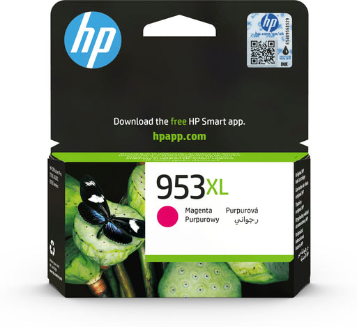 EAN 0725184104121 - HP 953XL High Yield Magenta Original Ink Cartridge cartucho de tinta 1 pieza(s) Alto rendimiento (XL) imagen 1