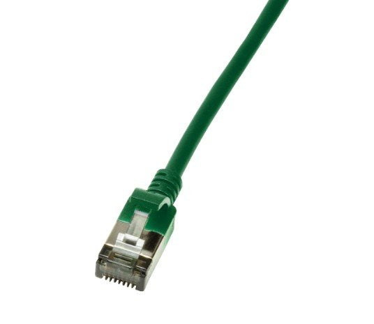EAN 4052792053616 - LogiLink Slim U/FTP cable de red Verde 5 m Cat6a U/FTP (STP) imagen 1