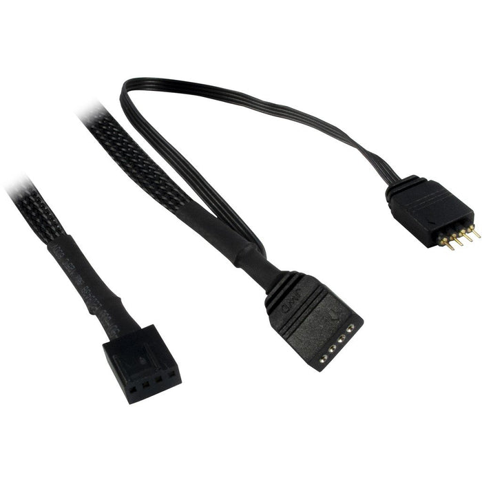 EAN 4260455643344 - Inter-Tech L-12025 Aura Carcasa del ordenador Ventilador 12 cm Negro imagen 11