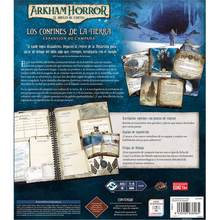 EAN 8435407636965 - Asmodee Arkham Horror Confines de la Tierra exp. campaña Juego De Cartas Detective imagen 3