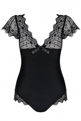 EAN 5901688213087 - Obsessive Moketta Body Negro Elastano, Poliamida imagen 1