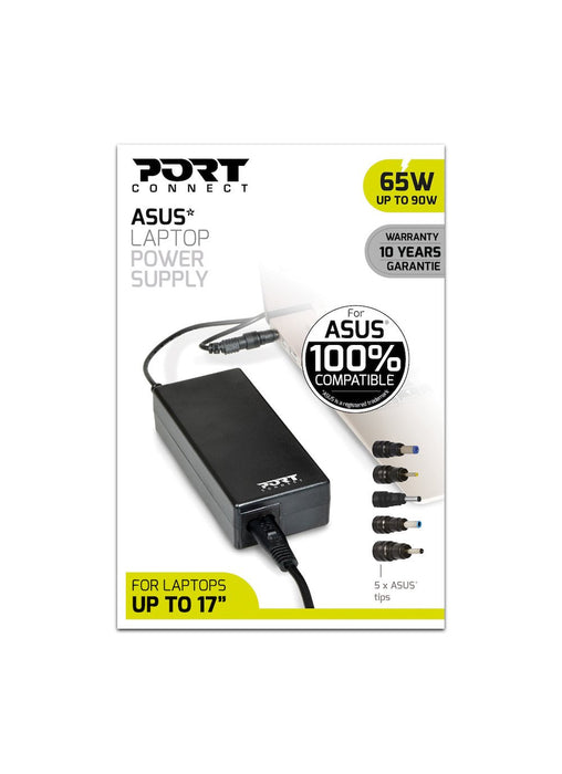 EAN 3567042030077 - Port Designs 900093-AS adaptador e inversor de corriente Interior 90 W Negro imagen 2