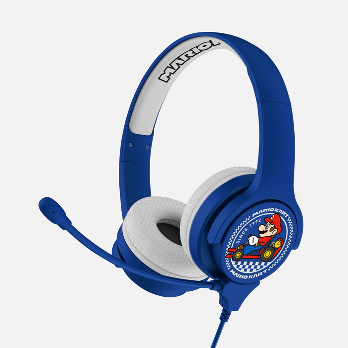EAN 5055371623452 - OTL Technologies Super Mario Nintendo Mariokart Auriculares Alámbrico Diadema Juego Azul, Blanco imagen 1