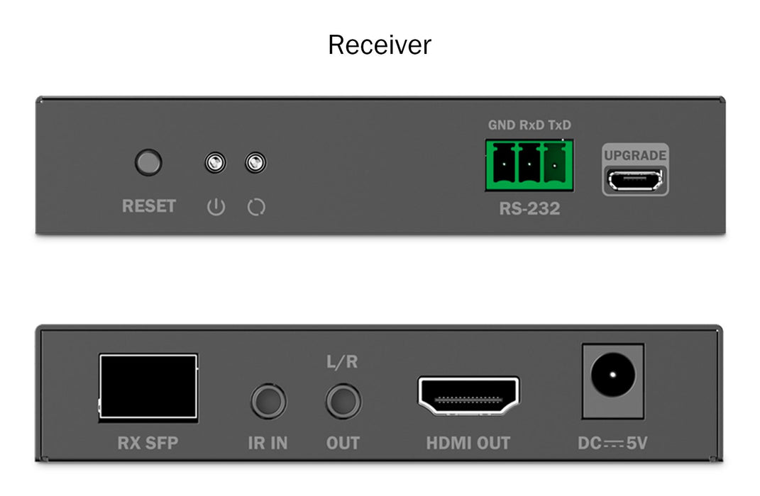 EAN 4016032501886 - Digitus DS-55350 extensor audio/video Transmisor y receptor Negro imagen 4