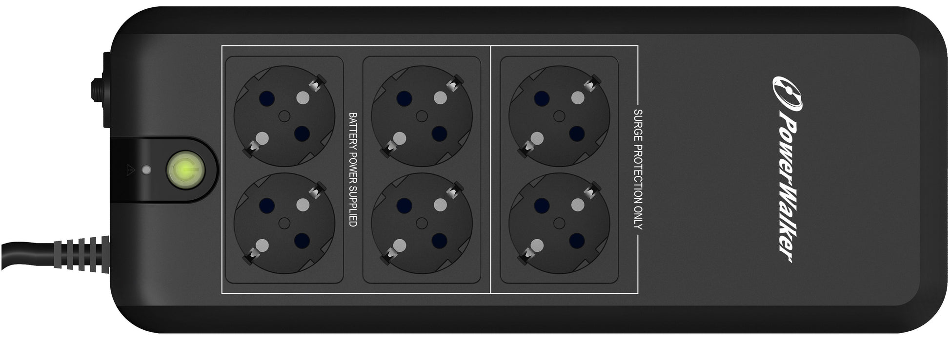 EAN 4260074975499 - PowerWalker VFD 600 APFC sistema de alimentación ininterrumpida (UPS) En espera (Fuera de línea) o Standb imagen 3