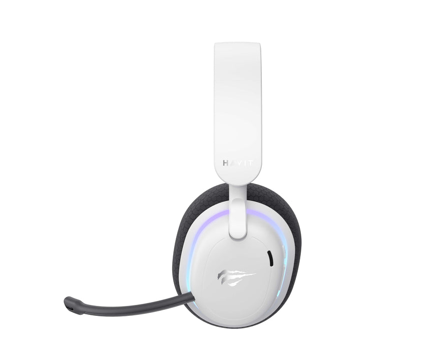 EAN 6939119080594 - Havit Fuxi-H7 Auriculares Inalámbrico y alámbrico Diadema Juego USB Tipo C Bluetooth Negro, Blanco imagen 4