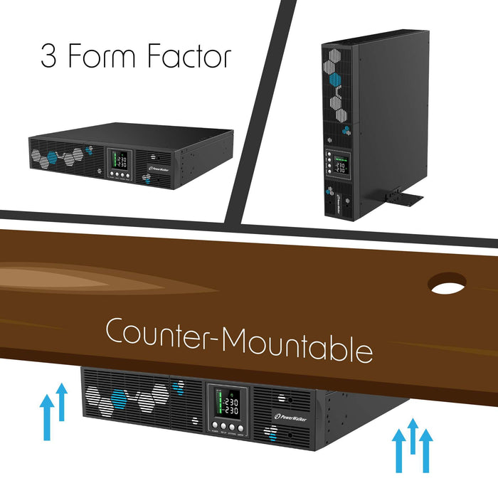 EAN 4260074983784 - PowerWalker VI 1000 RLP sistema de alimentación ininterrumpida (UPS) Línea interactiva 1 kVA 900 W 8 sali imagen 4