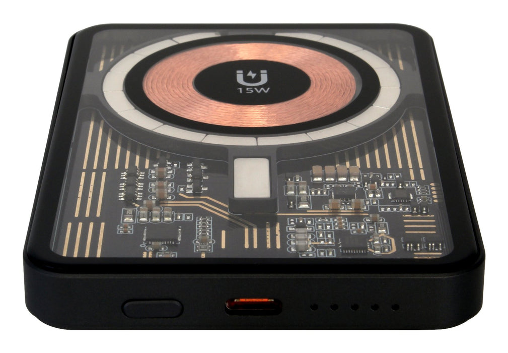 EAN 4040895012203 - RealPower PB-5000 MAG Watch 5000 mAh Cargador inalámbrico Negro imagen 4