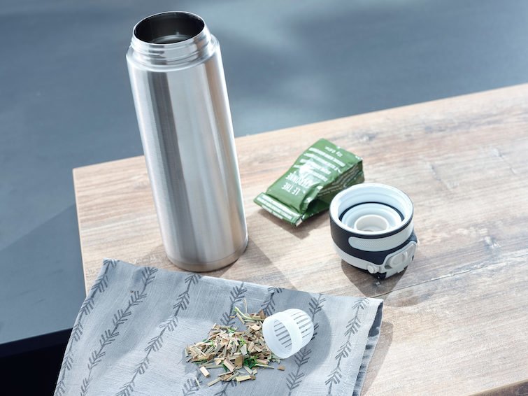 EAN 4006501032720 - Leifheit 03272 taza de viaje 600 ml Plata Acero inoxidable imagen 5