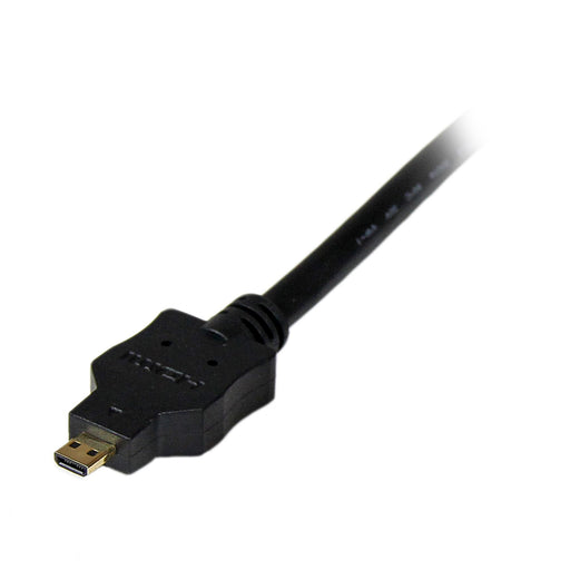 EAN 0065030853170 - StarTech.com HDDDVIMM2M adaptador de cable de vídeo Micro-HDMI Negro imagen 2