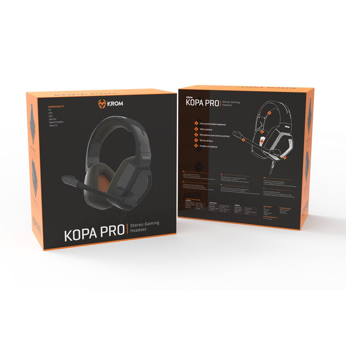 EAN 8436587974304 - Krom KOPA PRO Auriculares Alámbrico Diadema Juego Negro imagen 9
