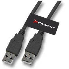 EAN 8436043194864 - Phoenix Technologies 3m USB A/USB A cable USB USB 2.0 Negro imagen 1