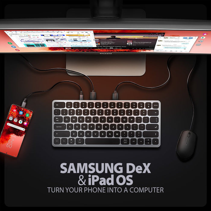 EAN 8595247908087 - Axagon HMC-KB-US base para portátil y replicador de puertos Alámbrico USB 3.2 Gen 1 (3.1 Gen 1) Type-C Gr imagen 12