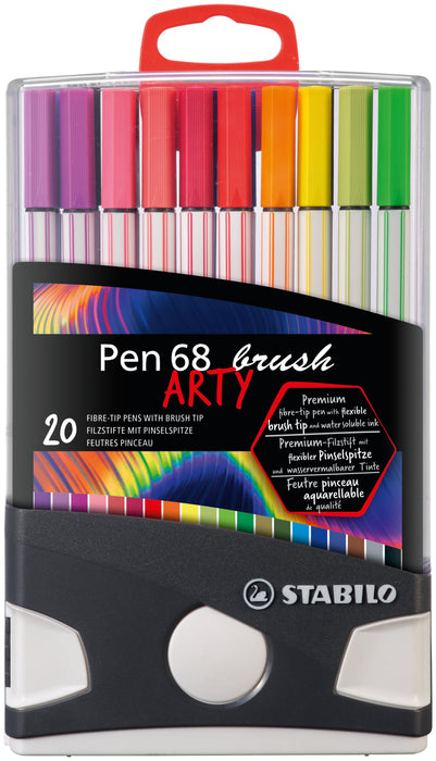 EAN 4006381584173 - STABILO Pen 68 brush ARTY rotulador Colores surtidos 20 pieza(s) imagen 1