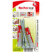 EAN 4048962257090 - Fischer DuoPower 2 pieza(s) Juego de enchufes de pared y tornillos 60 mm imagen 1
