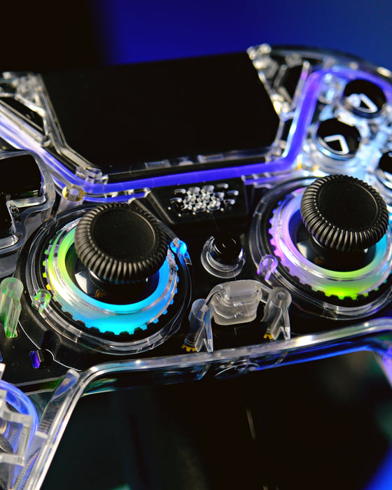 EAN 7333048060839 - Deltaco Gaming GAM-169-T mando y volante Transparente Bluetooth Gamepad Nintendo Switch, PC, PlayStation  imagen 14